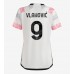 Juventus Dusan Vlahovic #9 Kopio Vieras Pelipaita Naisten 2023-24 Lyhyet Hihat